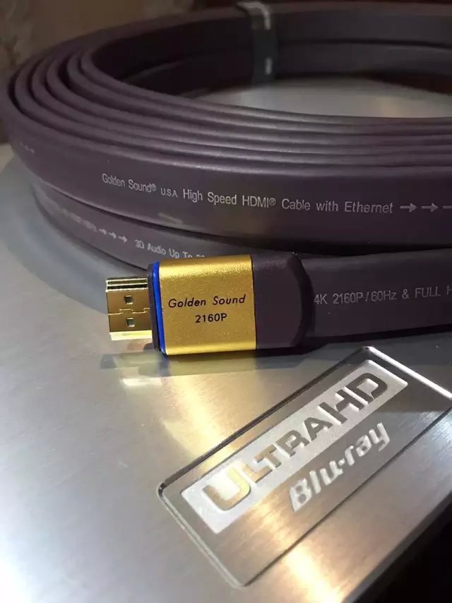 Golden Sound全系列线材通过松下DMR-UBZ1的世界首部超高淸4K蓝光机完整测试