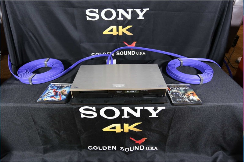 Golden Sound全系列线材通过松下DMR-UBZ1的世界首部超高淸4K蓝光机完整测试